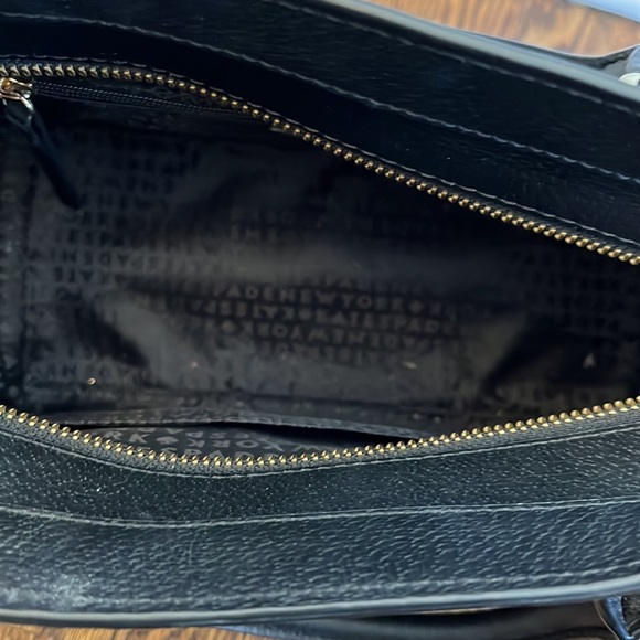 Kate Spade Black Purse with Adjustable, Removable Shoulder Strap Satchel - Picture 5 of 12